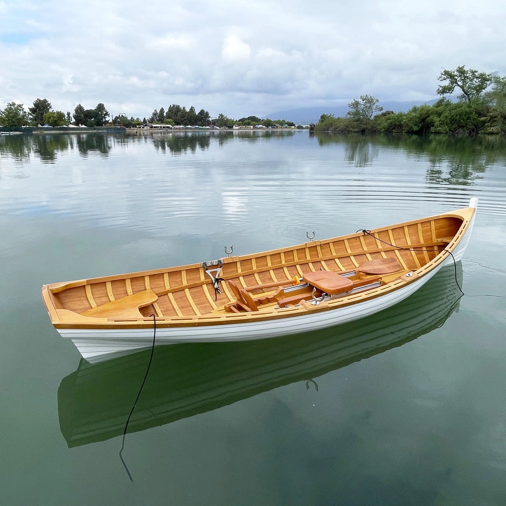 12' Wooden Whitehall Rowboat with Gelcoat reinforcement