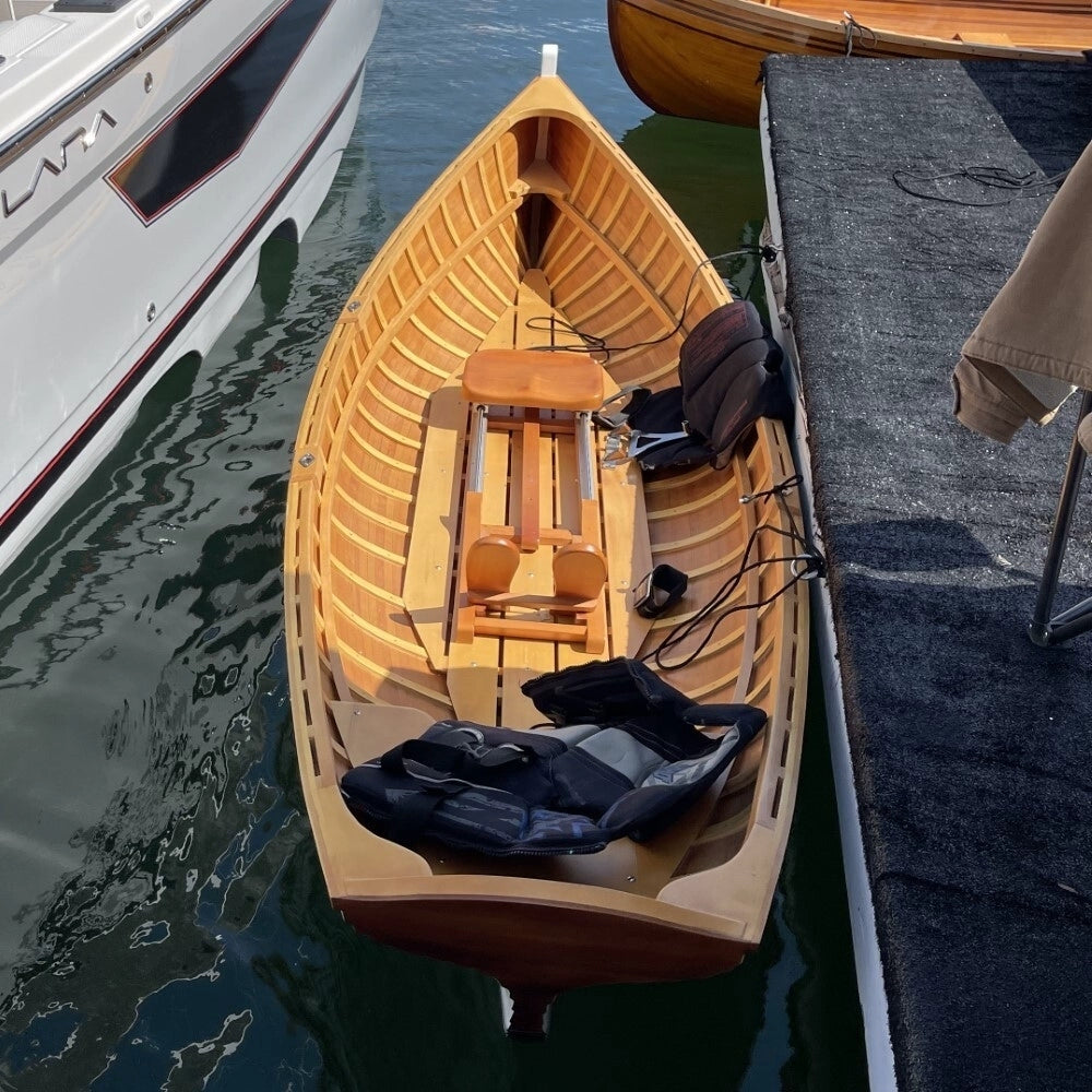 12' Wooden Whitehall Rowboat with Gelcoat reinforcement