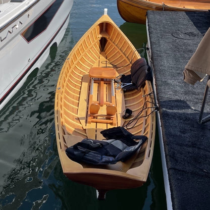 12' Wooden Whitehall Rowboat with Gelcoat reinforcement