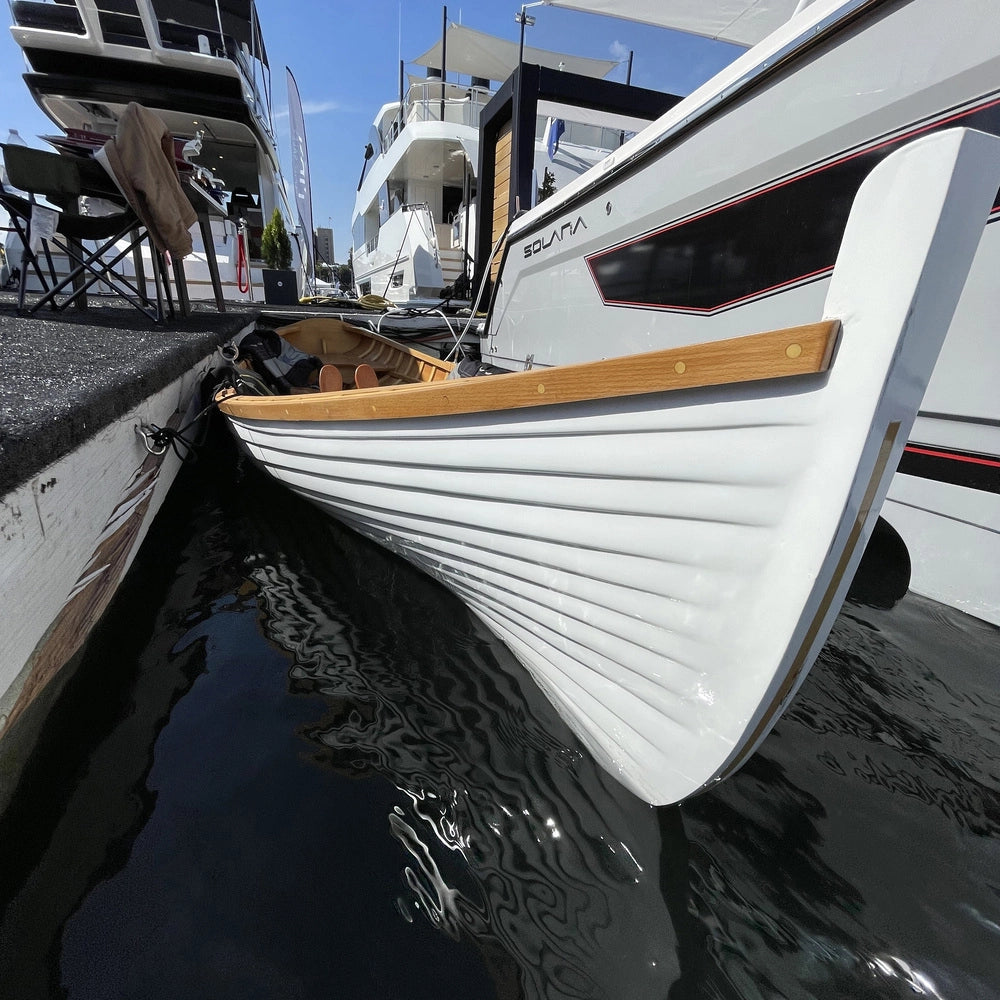12' Wooden Whitehall Rowboat with Gelcoat reinforcement