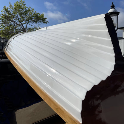 12' Wooden Whitehall Rowboat with Gelcoat reinforcement