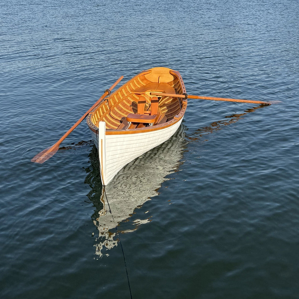 12' Wooden Whitehall Rowboat with Gelcoat reinforcement