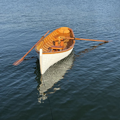 12' Wooden Whitehall Rowboat with Gelcoat reinforcement