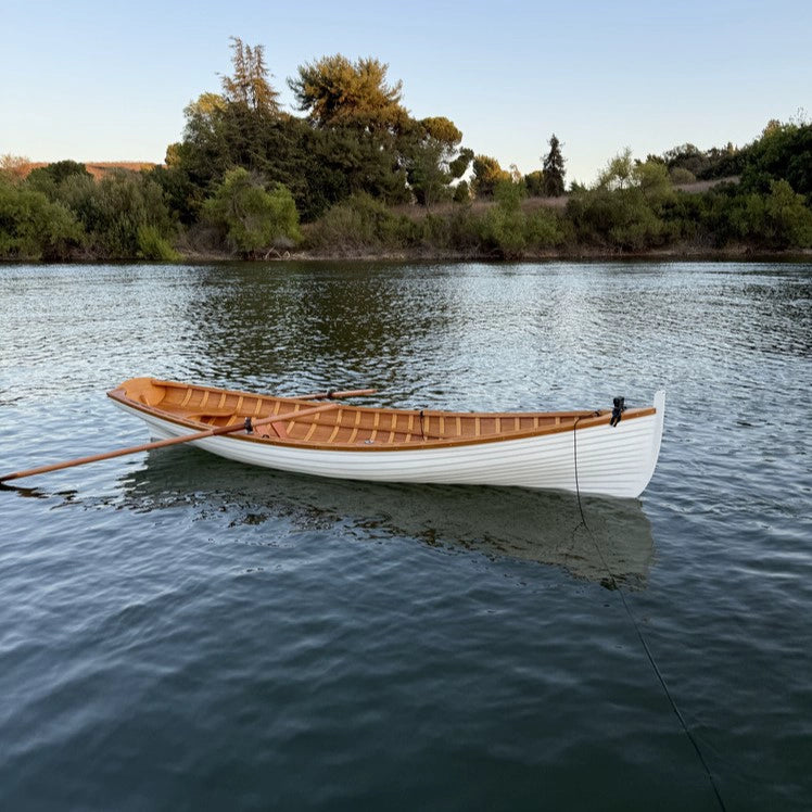 12' Wooden Whitehall Rowboat with Gelcoat reinforcement