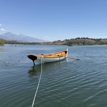 12' Wooden Whitehall Rowboat with Gelcoat reinforcement