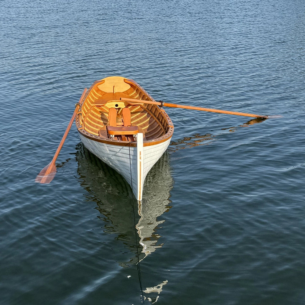 12' Wooden Whitehall Rowboat with Gelcoat reinforcement