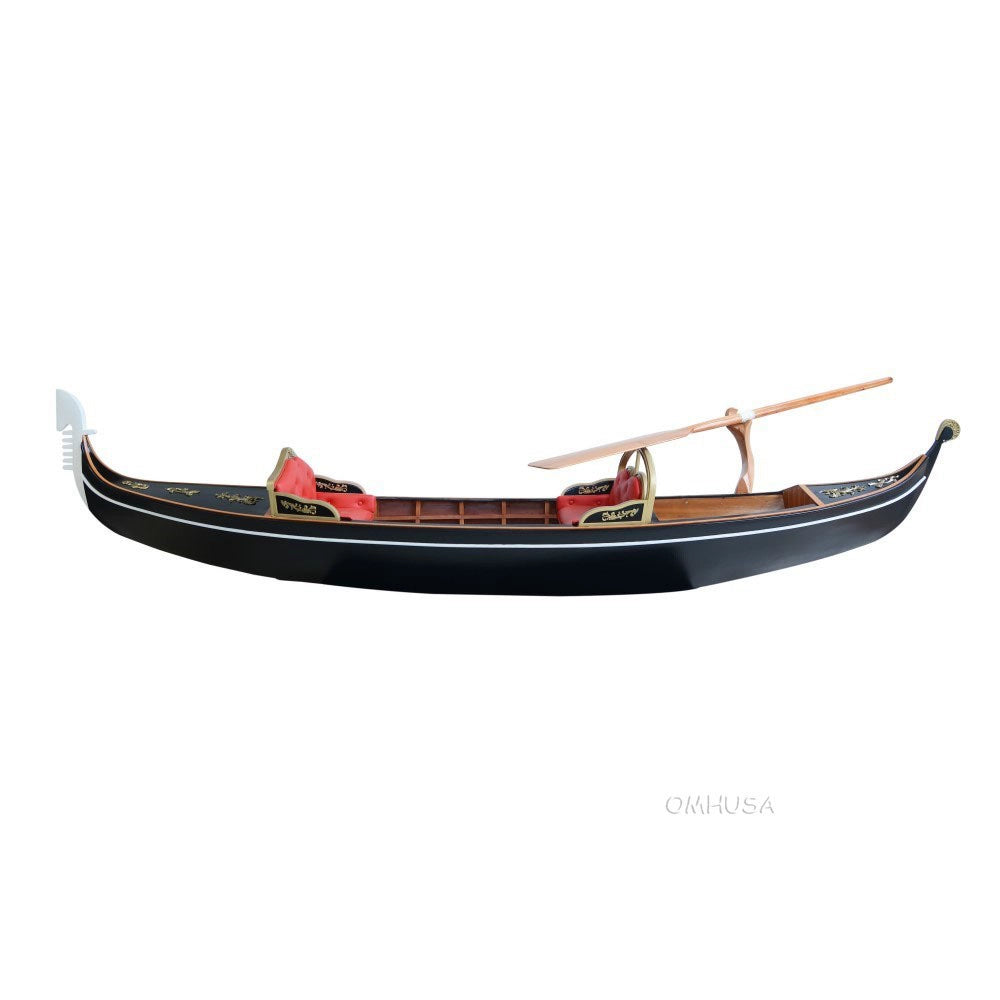 Venetian Gondola Wooden Boat 15ft