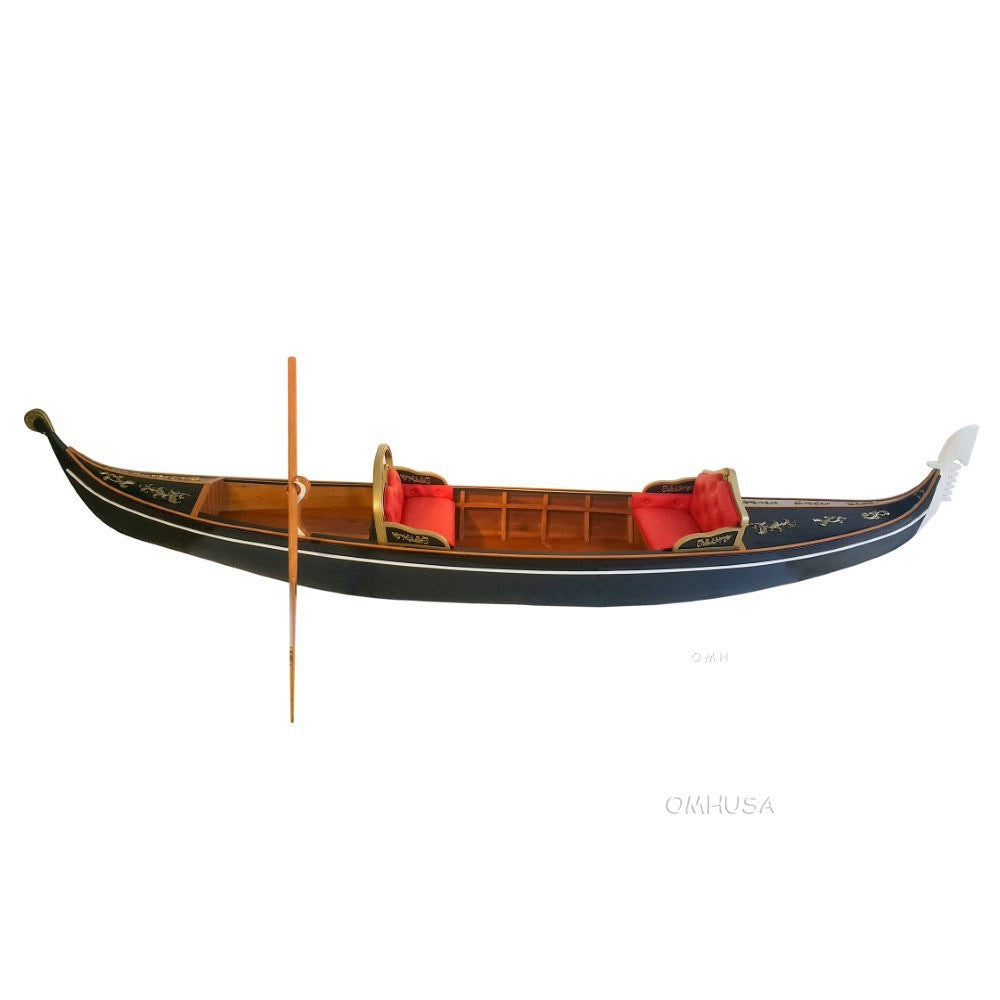 Venetian Gondola Wooden Boat 15ft