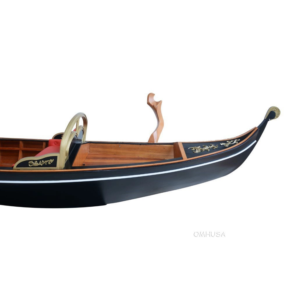 Venetian Gondola Wooden Boat 15ft