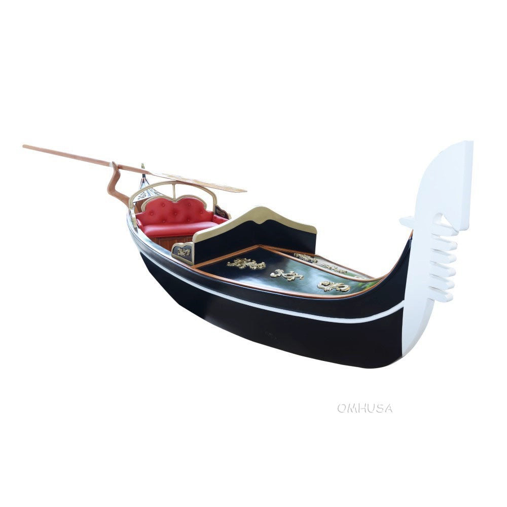 Venetian Gondola Wooden Boat 15ft