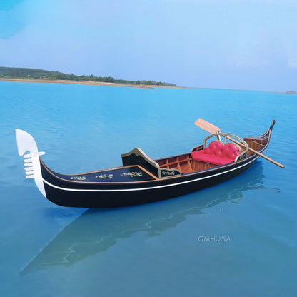 Venetian Gondola Wooden Boat 15ft