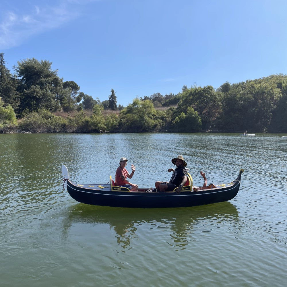 Venetian Gondola Wooden Boat 15ft