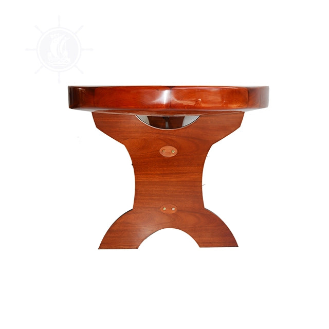 Wooden Single Paddle Board Dining Table 30 Inches Tall