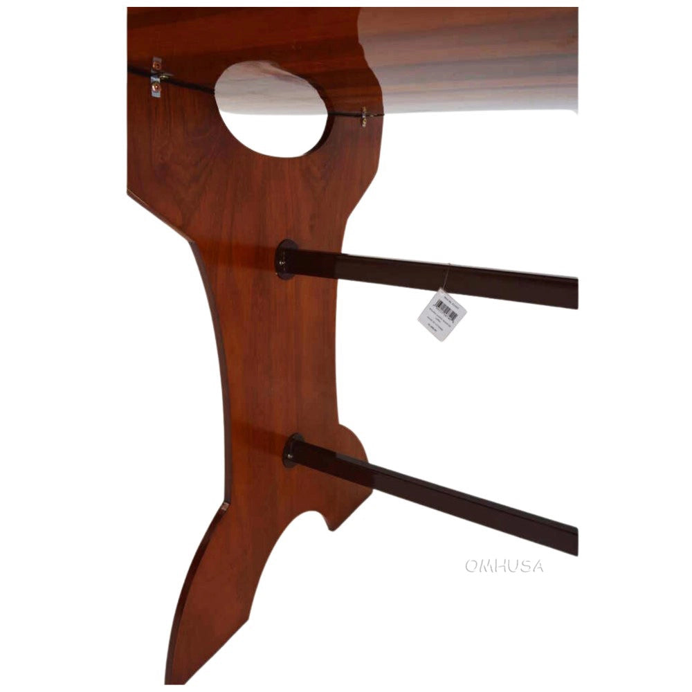 Wooden Single Paddle Board Bar Table 39.4 Inches Tall