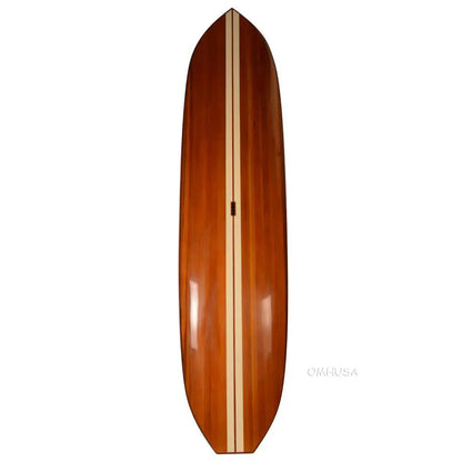 Paddle Board in Red Wood Grain 11ft with 1 fin