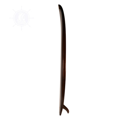 Paddle Board in Dark Painted Wood 11ft with 1 fin