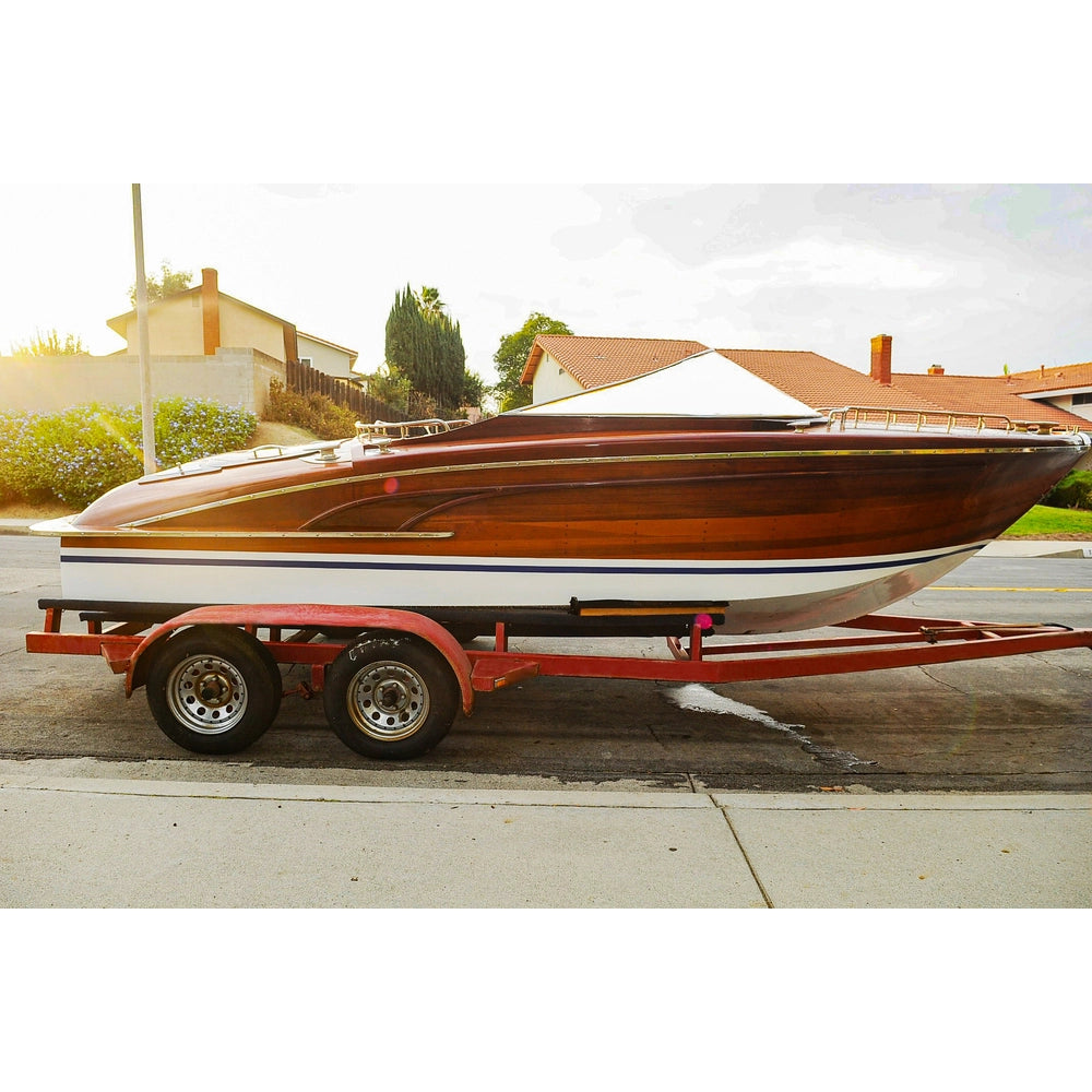 Speedboat V6 inspired by Rivarama Runabout | Custom Build Deposit