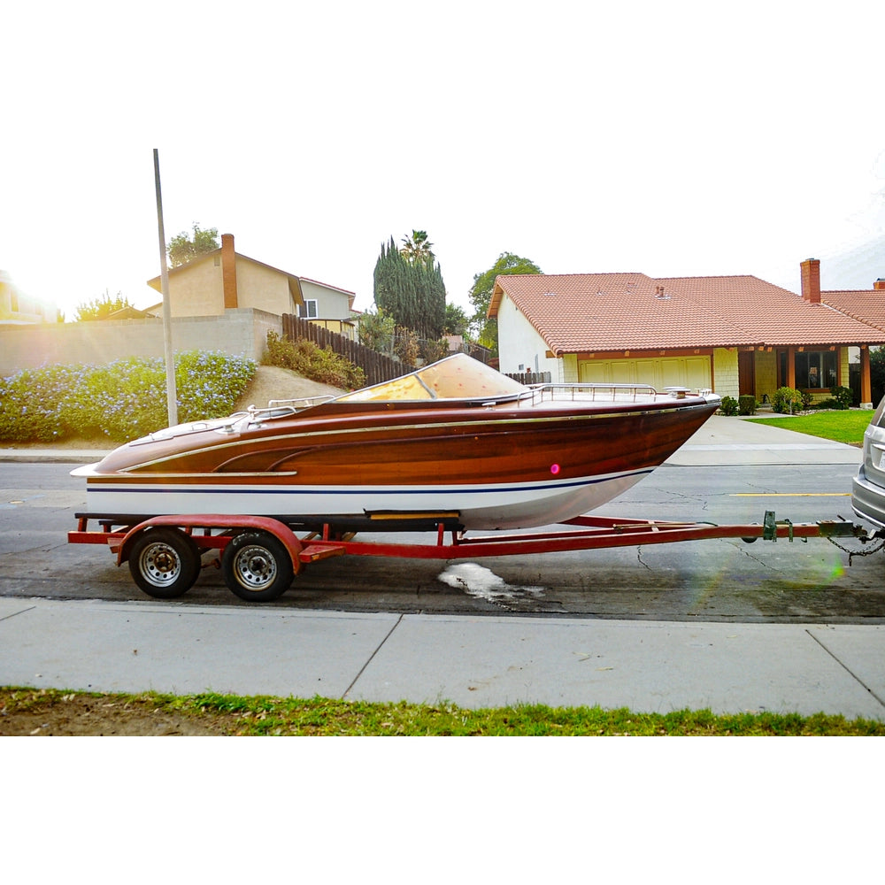 Speedboat V6 inspired by Rivarama Runabout | Custom Build Deposit