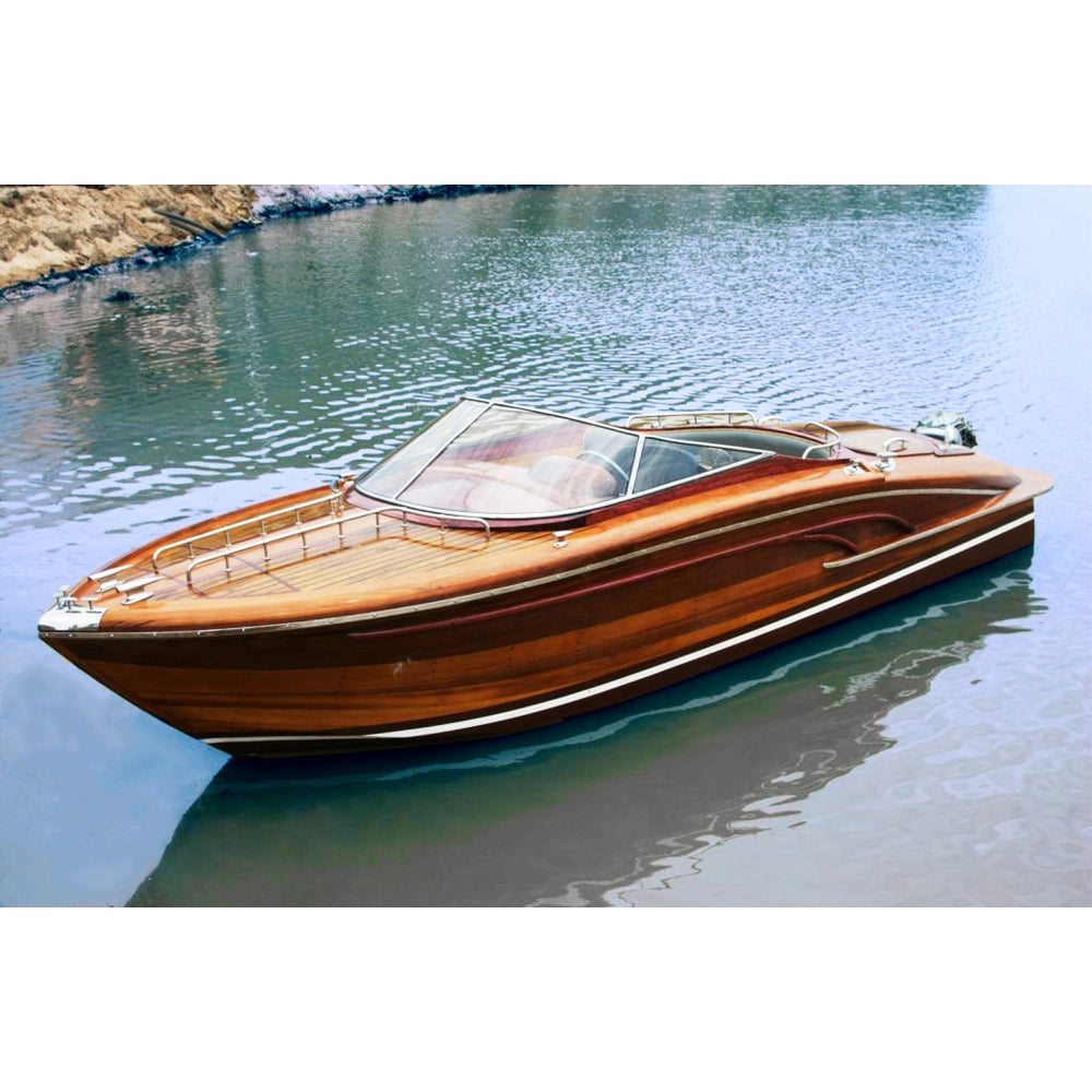 Speedboat V6 inspired by Rivarama Runabout | Custom Build Deposit