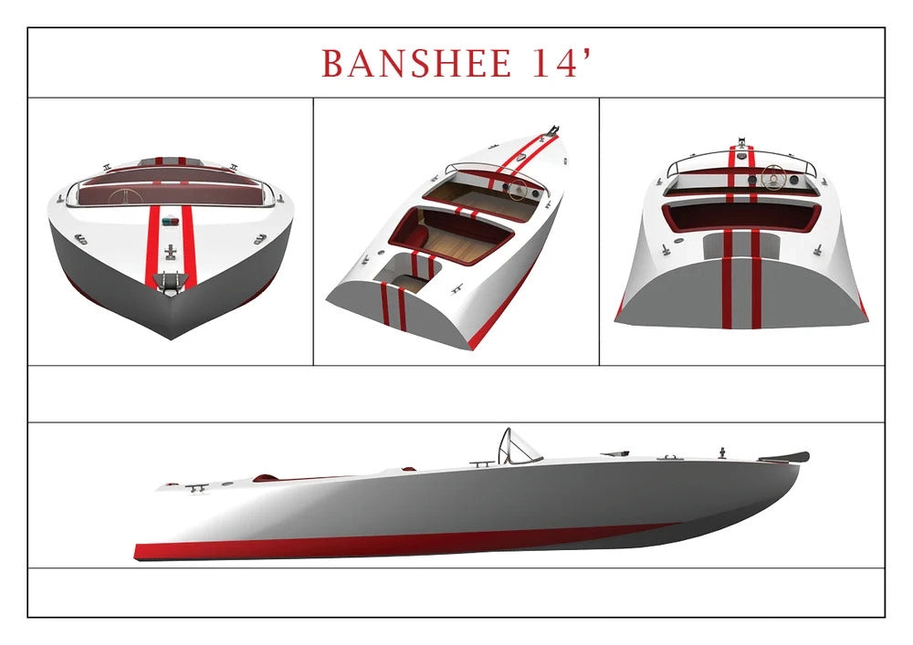Banshee 14 Ft. Custom Built Boat