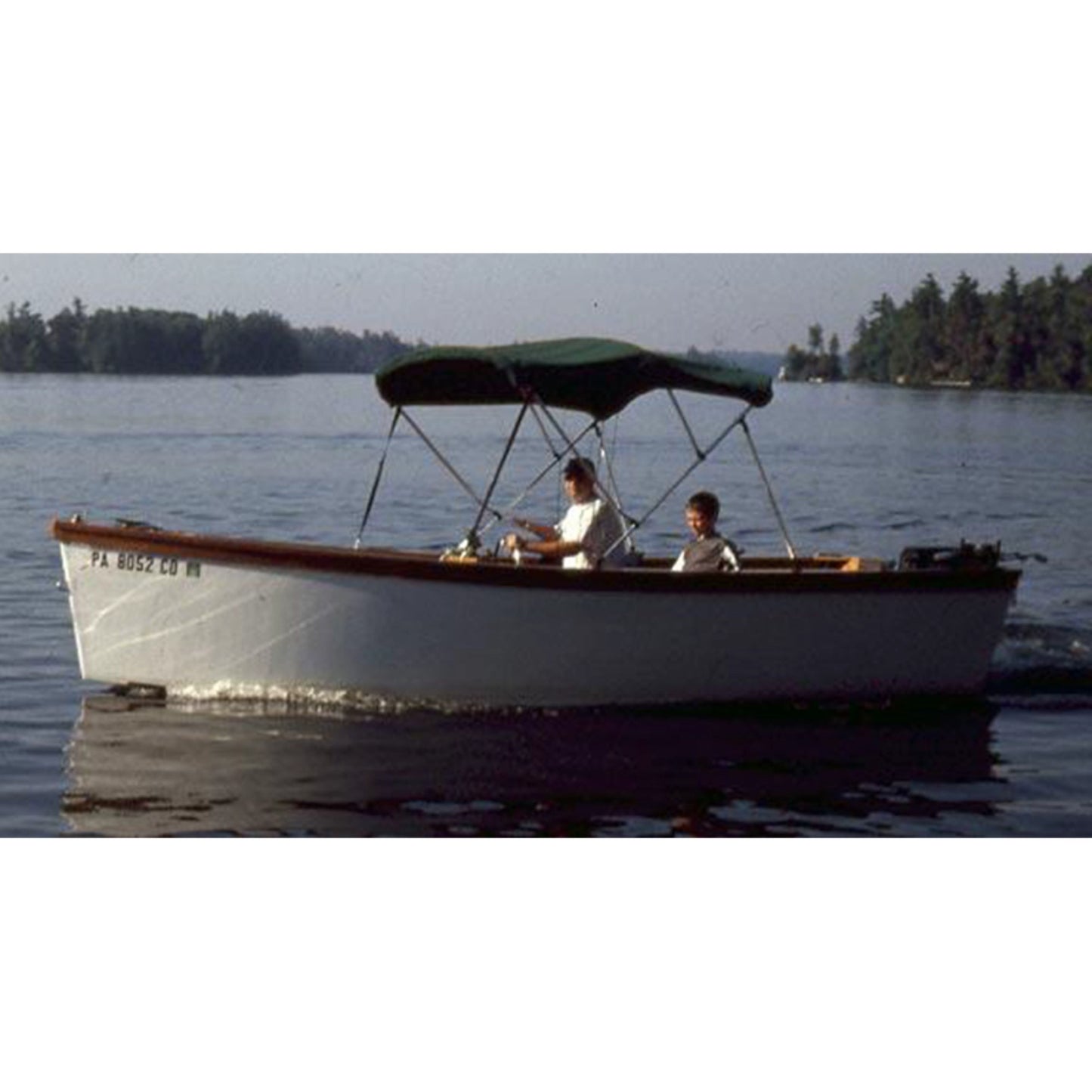 FLAT-BOTTOMED SKIFF Custom Built Boat - Wood and/or Composite 17 Ft.