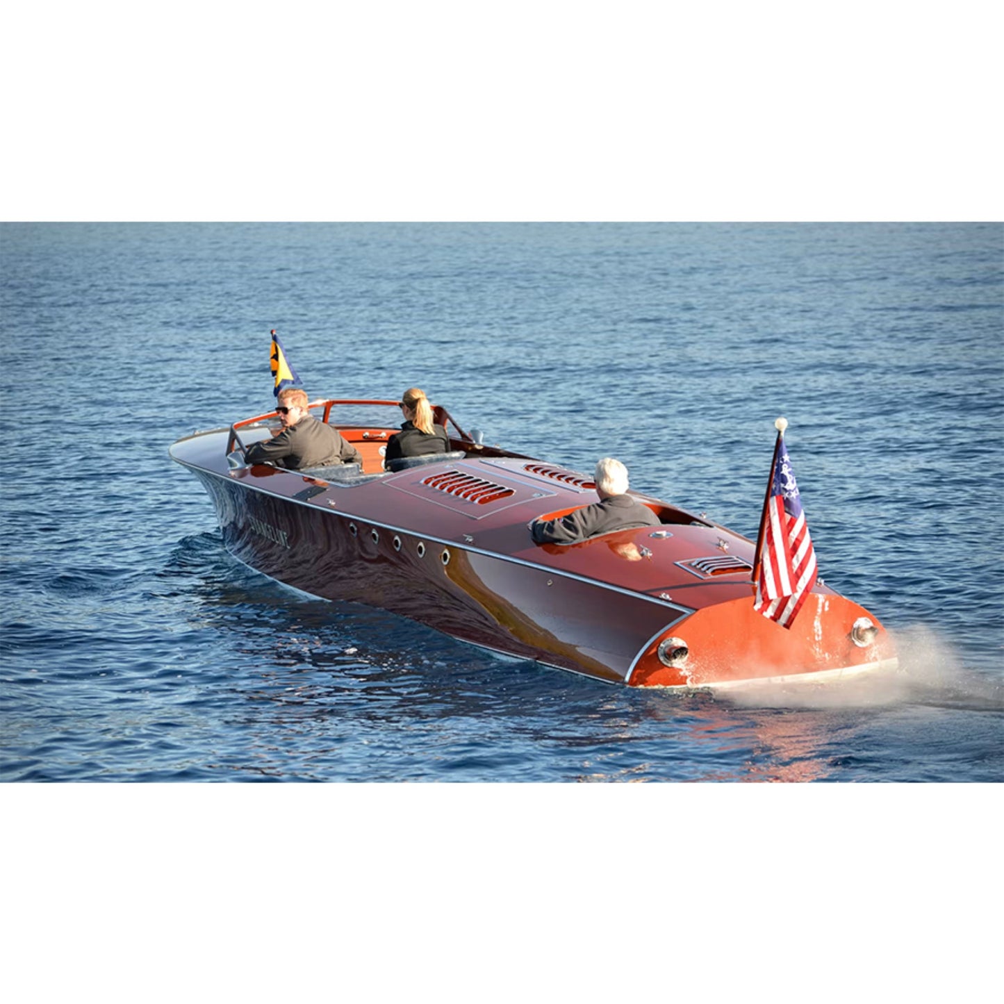Hacker Craft Evangeline Special 33 foot runabout 1924 Custom Built Replica Boat