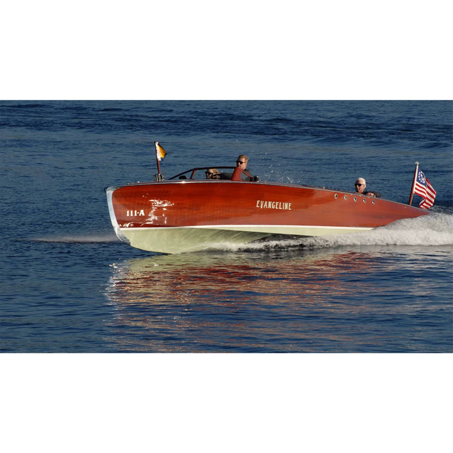 Hacker Craft Evangeline Special 33 foot runabout 1924 Custom Built Replica Boat