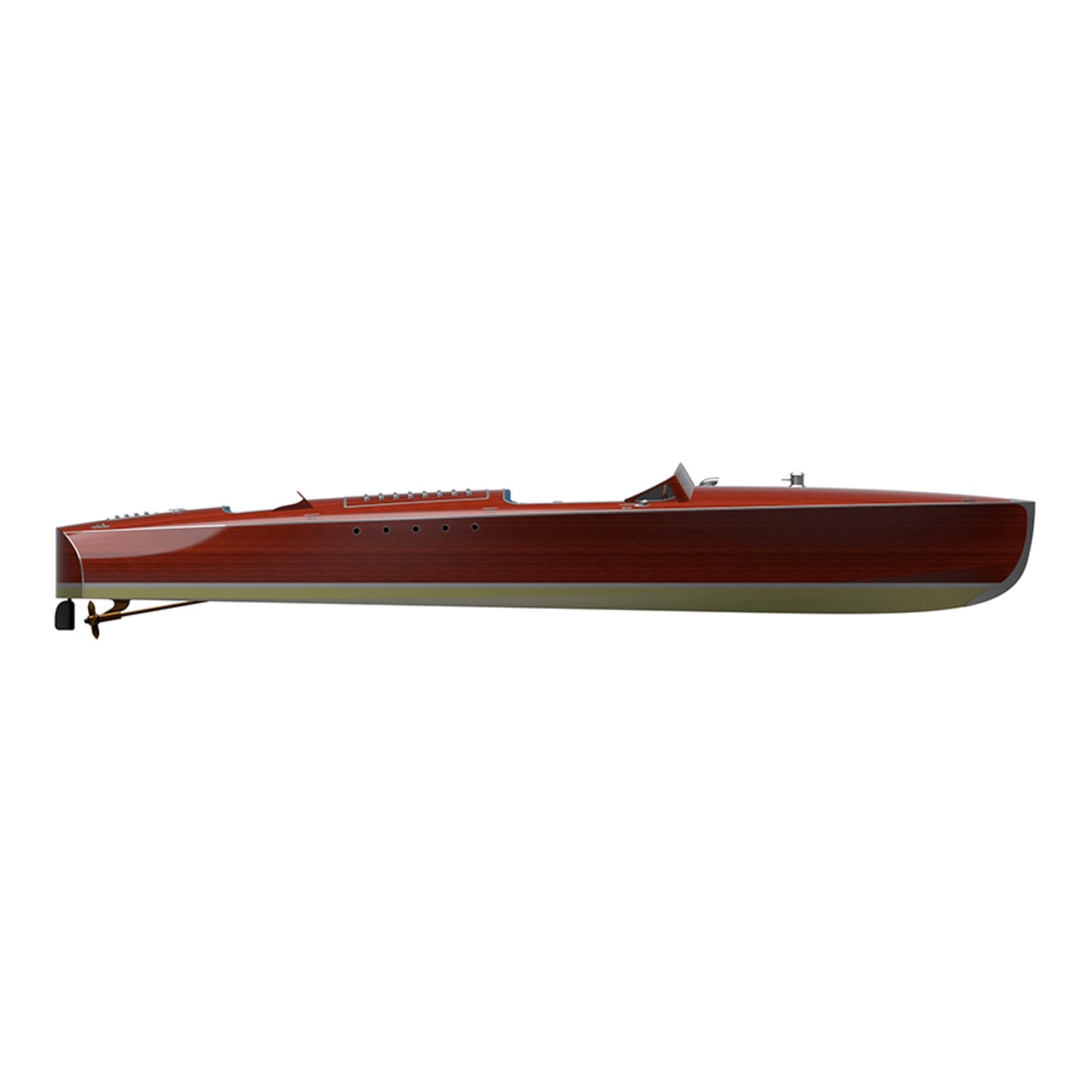 Hacker Craft Evangeline Special 33 foot runabout 1924 Custom Built Replica Boat