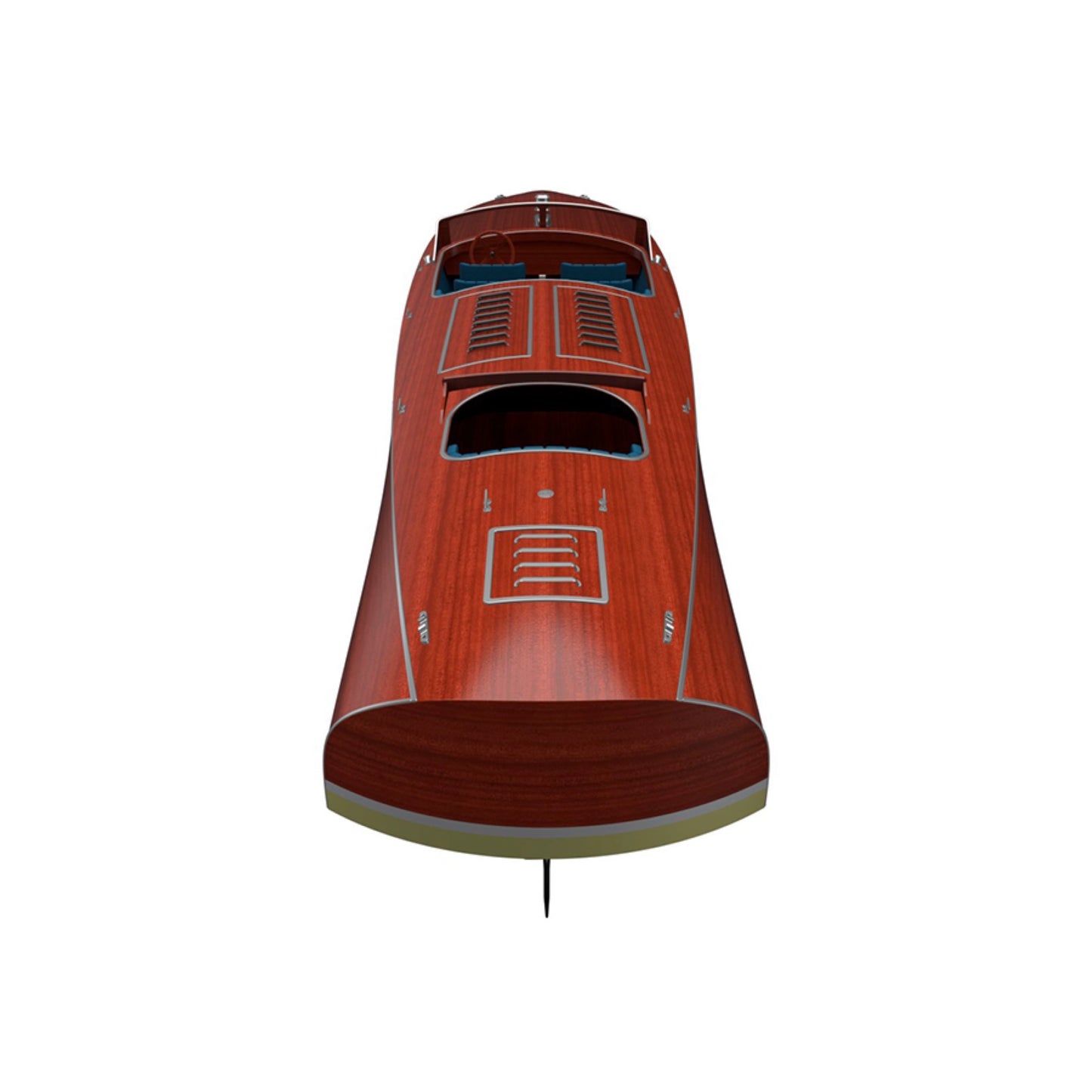 Hacker Craft Evangeline Special 33 foot runabout 1924 Custom Built Replica Boat