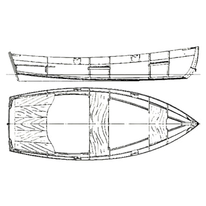 Atkin CARRYME 9ft Custom Built Boat, Wood/Composite
