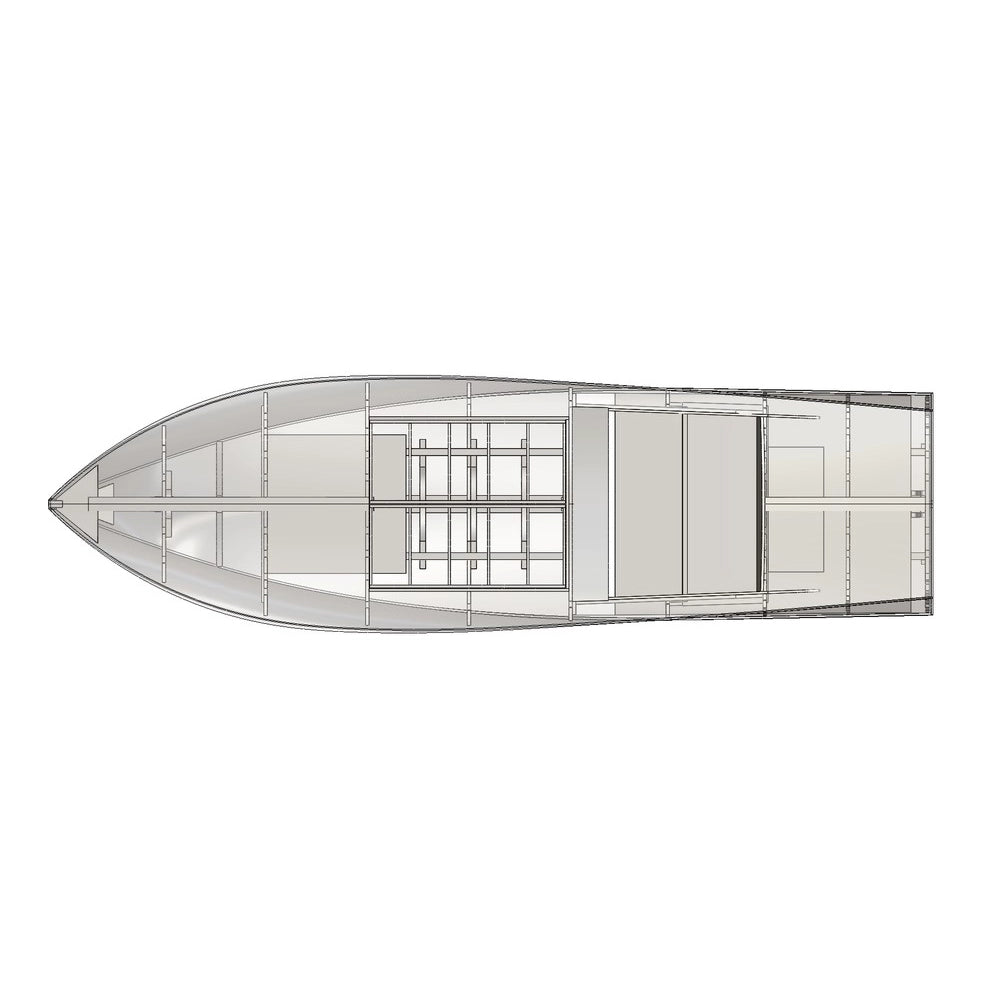 Lorraine Hacker Designed 16ft Custom Built Wooden Boat