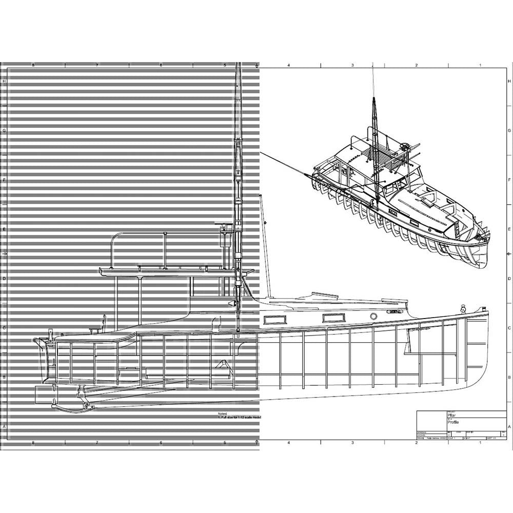24ft "Pilar" Hemingway-Inspired Wooden Fishing Boat | Custom Build Consultation Deposit