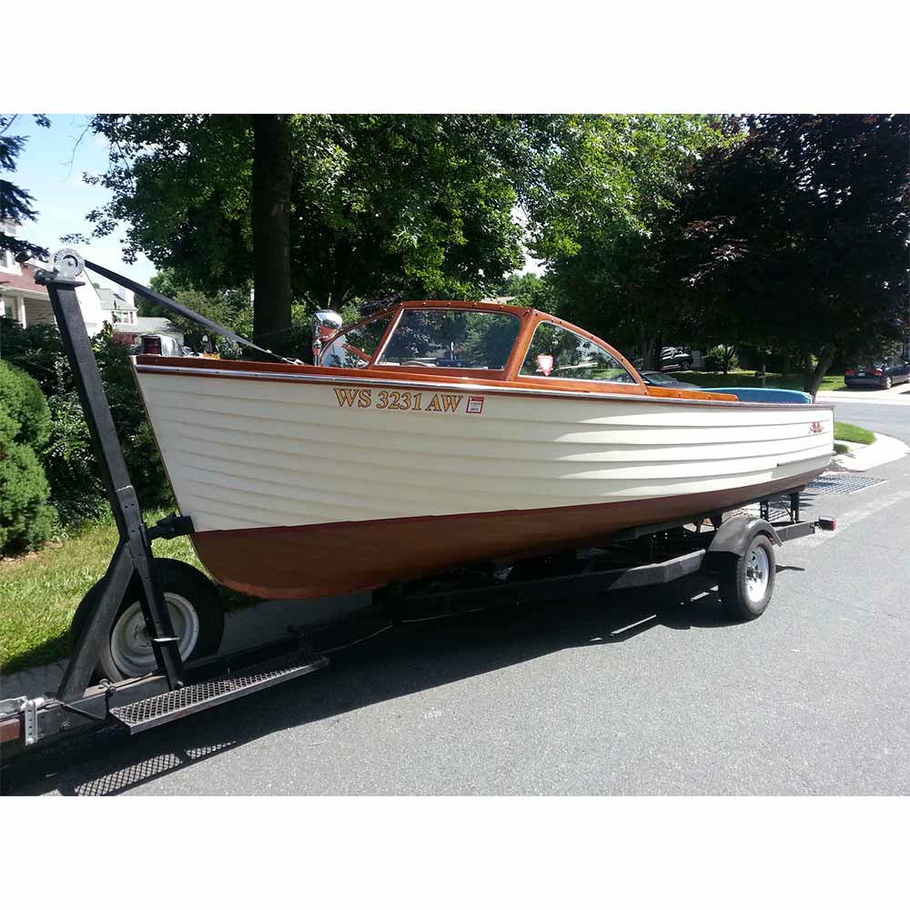 1955 Chris-Craft Sea Skiff 18ft Custom Built Wooden Boat