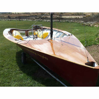 Wooden Merlin Rocket Racing Dinghy 14Ft Custom Built Wooden Boat