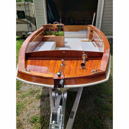 Gen L Party Boat Outboard 20ft Custom Built Wooden Boat