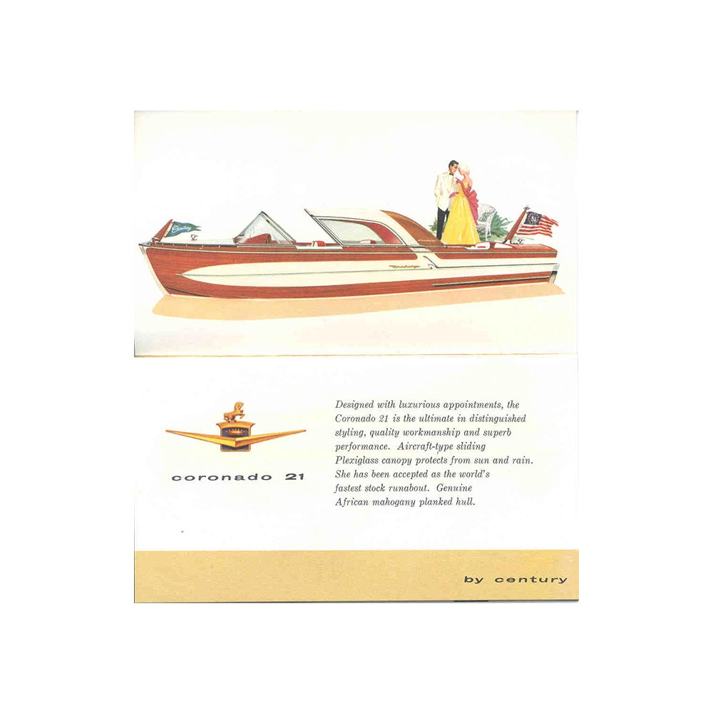 21ft "Coronado 1957" Century-Inspired Wooden Runabout | Custom Build Consultation Deposit