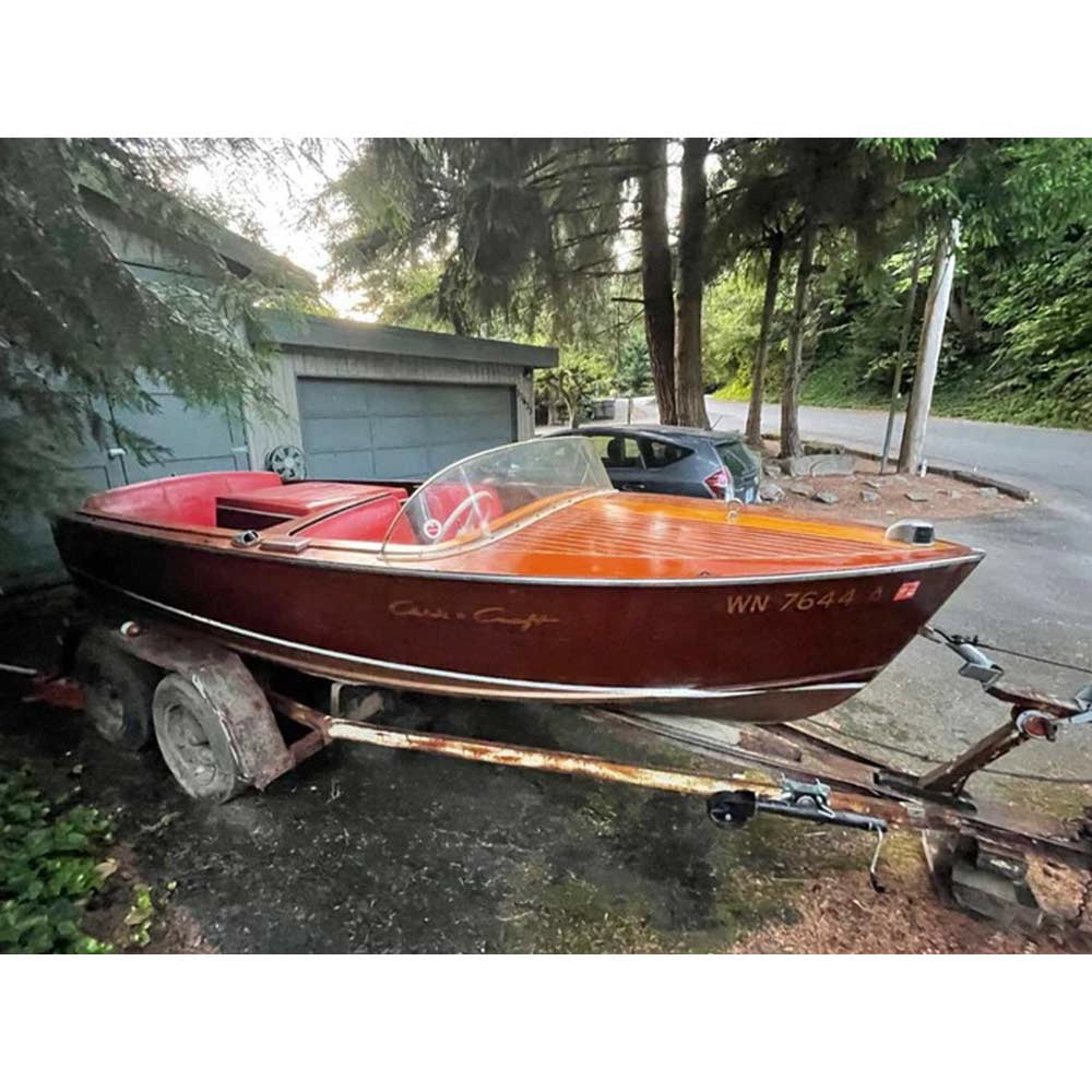 Century 17' Sportsman Custom Built Wooden Boat