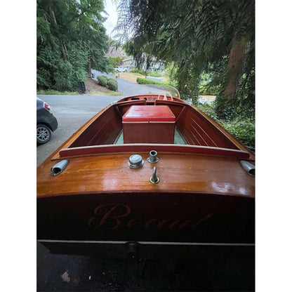 Century 17' Sportsman Custom Built Wooden Boat