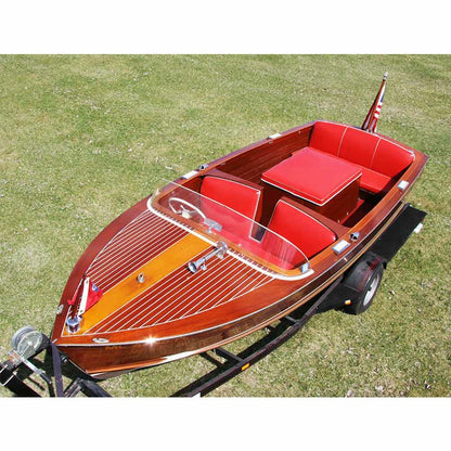 Century 17' Sportsman Custom Built Wooden Boat