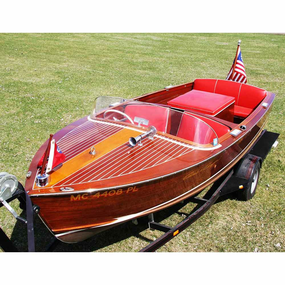 Century 17' Sportsman Custom Built Wooden Boat