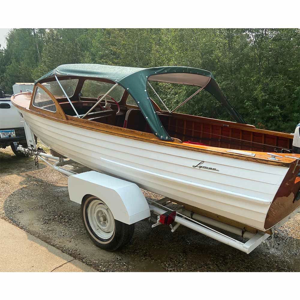 Lyman Runabout 16ft Custom Built Wooden Boat