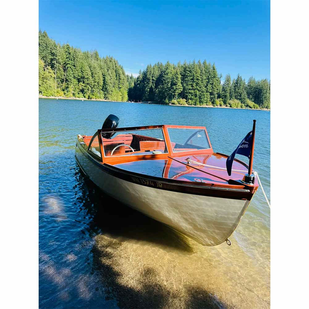 Thompson Sea Lancer 17 Ft. Custom Built Wooden Boat