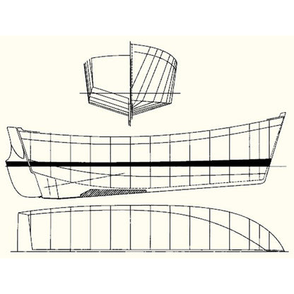 24ft "MARTHA GREEN" Atkin-Inspired Wooden Boat | Custom Build Consultation Deposit