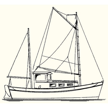 24ft "MARTHA GREEN" Atkin-Inspired Wooden Boat | Custom Build Consultation Deposit
