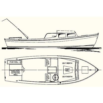 22ft "NINIGRET" Atkin-Inspired Wooden Boat | Custom Build Consultation Deposit