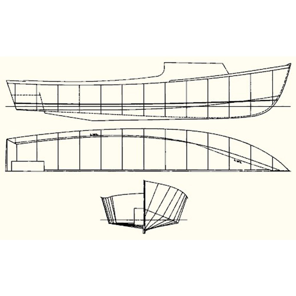 22ft "NINIGRET" Atkin-Inspired Wooden Boat | Custom Build Consultation Deposit