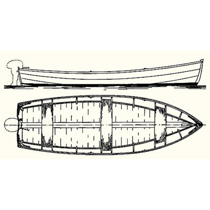 Atkin MAUDE AND EMELINE boat 14ft Custom Built Wooden Boat