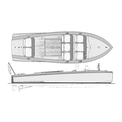 21ft "Biscayne" Glen-L Inspired Wooden Boat | Custom Build Consultation Deposit