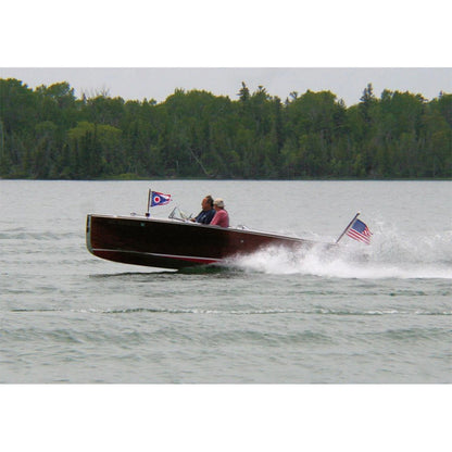 Glen L Biscayne 18ft Custom Built Wooden Boat