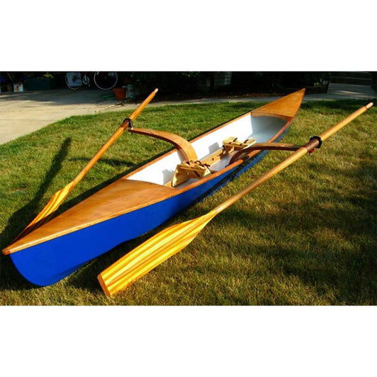 Glen L Sculling 17ft Custom Built Wooden Kayak